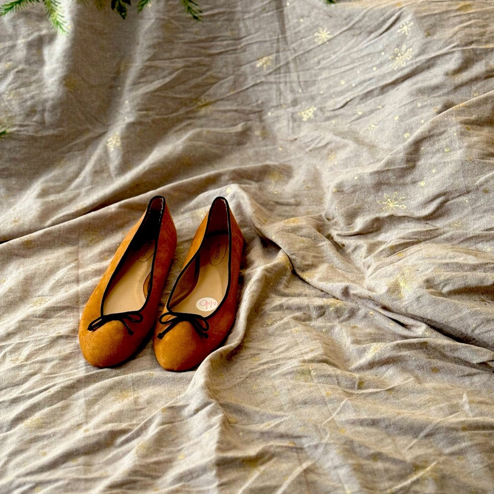 Mango Ballet Flats 9.5